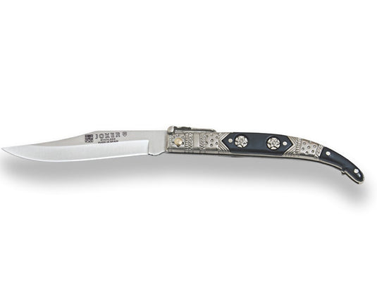 Briceag Joker Classic Iberic, maner corn cerb, lama 8 cm NC109