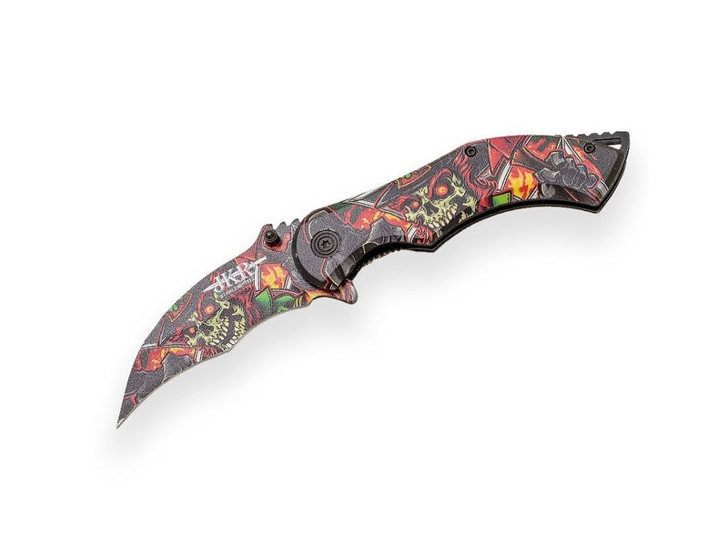 Load image into Gallery viewer, Briceag Joker, maner aluminiu, lama 8.5cm JKR0739
