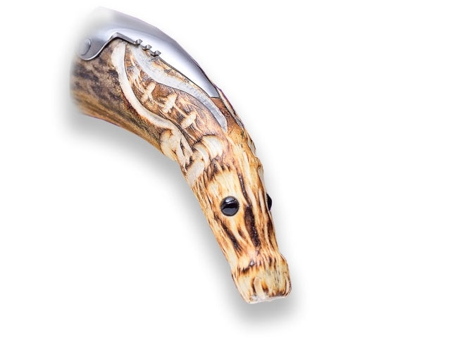 Load image into Gallery viewer, Briceag Joker, maner corn cerb, lama 8 cm NC141
