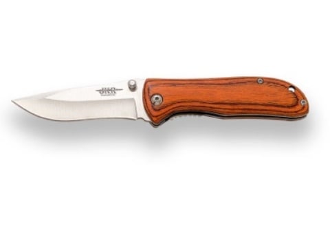 Briceag Joker, maner lemn presat, lama 8.7cm JKR0651