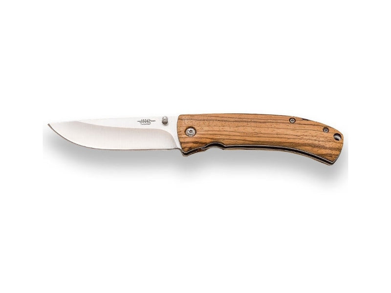 Load image into Gallery viewer, Briceag Joker, maner lemn zebrawood, lama 6.5cm JKR0659
