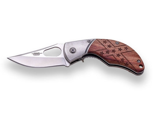 Briceag Joker, maner lemn trandafir, lama 6.2cm JKR0661