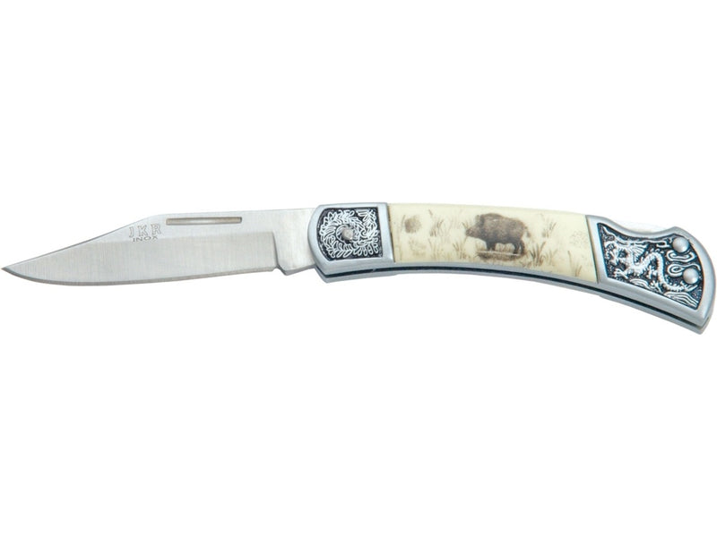 Load image into Gallery viewer, Briceag Joker, maner zamak, lama 9cm JKR0365
