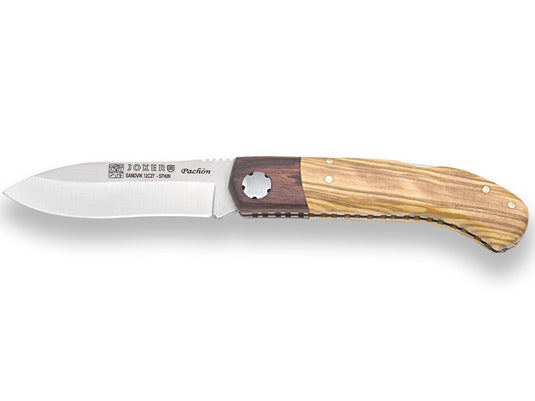 Briceag Joker Breton, maner lemn maslin&lemn rosu, lama 7cm NO151