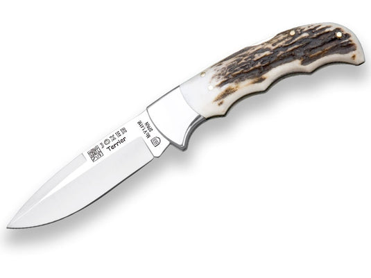 Briceag Joker Terrier,maner corn cerb, lama 9 cm NC17