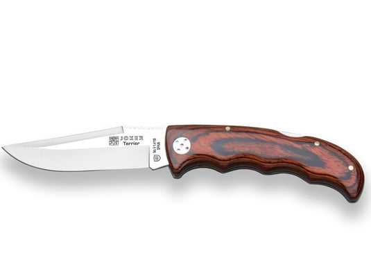 Briceag Joker Terrier, maner lemn bocote, lama 9 cm NB18