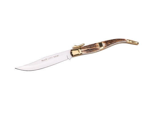Briceag Muela CURRO-T,maner corn taur, lama 12.5cm