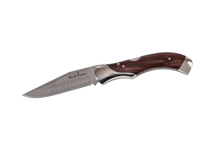 Încărcați imaginea în vizualizatorul Galerie, Briceag Muela GL-10DAM,maner lemn palovioleta, lama 9.5cm
