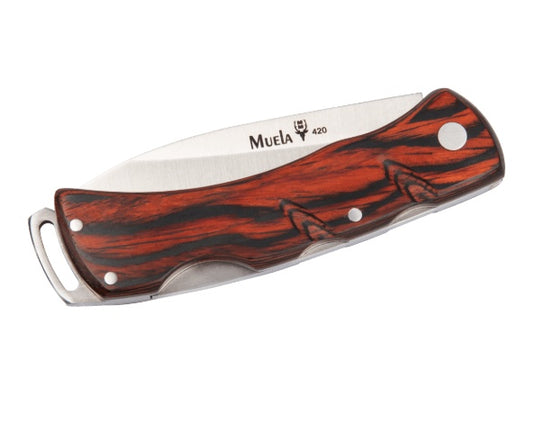 Briceag Muela K-7R,maner lemn presat coral, lama 7cm