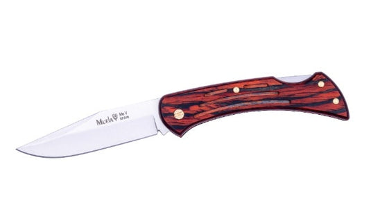 Briceag Muela K-7R,maner lemn presat coral, lama 7cm