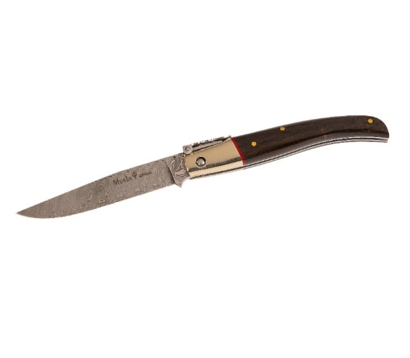 Încărcați imaginea în vizualizatorul Galerie, Briceag Muela ZX-8GR ,maner lemn granadillo, lama 8.5cm
