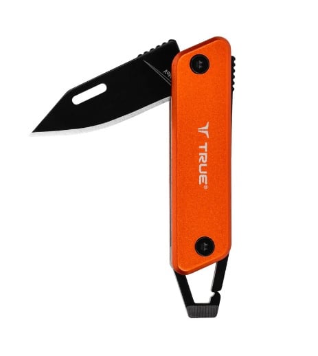 Briceag tip breloc True Utility Modern Keychain, lama 3.8cm, Black TU7059