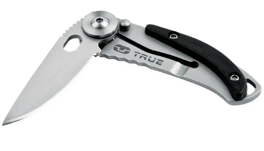 Briceag True Utility Skeletonknife, lama 6cm, Argintiu TU571K