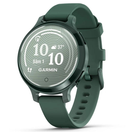 Lily 2 - Active - Jasper Green Bezel with Jasper Green Silicone Band