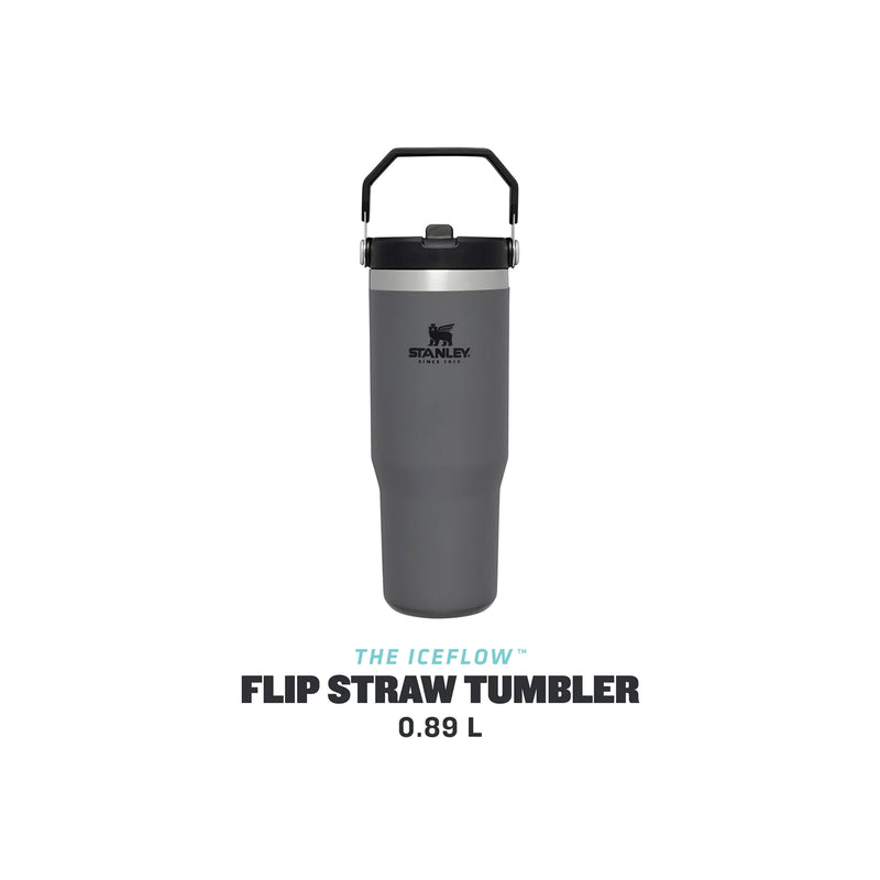 Load image into Gallery viewer, Sticla Termoizolanta cu pai STANLEY The IceFlow™ Flip Straw Tumbler, 0.89 L, Diferite culori
