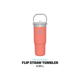 Sticla Termoizolanta cu pai STANLEY The IceFlow™ Flip Straw Tumbler, 0.89 L, Diferite culori