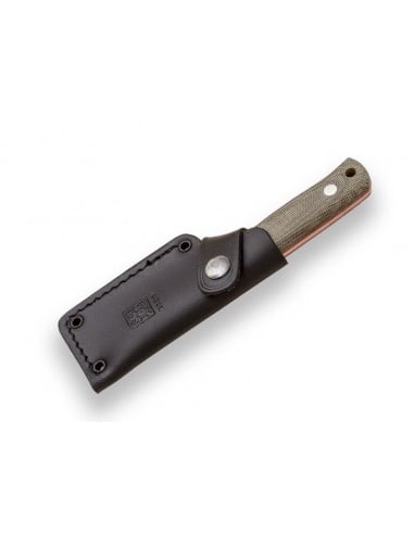 Cutit Bushcraft Joker Erizo TS1, maner micarta, lama full tang 7.5cm CV81