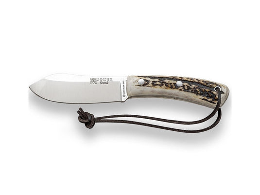 Cutit Bushcraft Joker Montes, maner corn cerb, lama full tang 10cm CC18