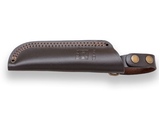 Încărcați imaginea în vizualizatorul Galerie, Cutit Bushcraft Joker Nessmuk, maner corn cerb, lama full tang 11cm CC136
