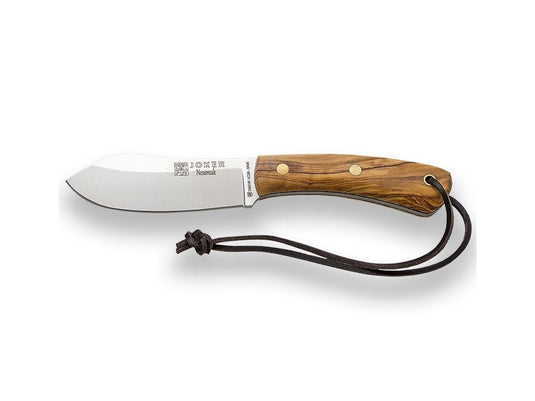 Cutit Bushcraft Joker Ranger, maner lemn mesteacan, lama full tang 11cm CL143