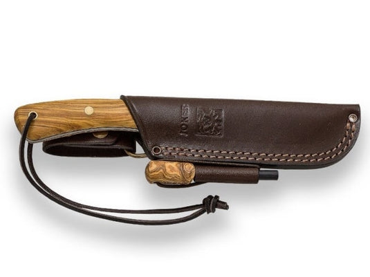 Cutit Bushcraft Joker Nessmuk, maner lemn maslin, lama full tang 11cm CO136-P