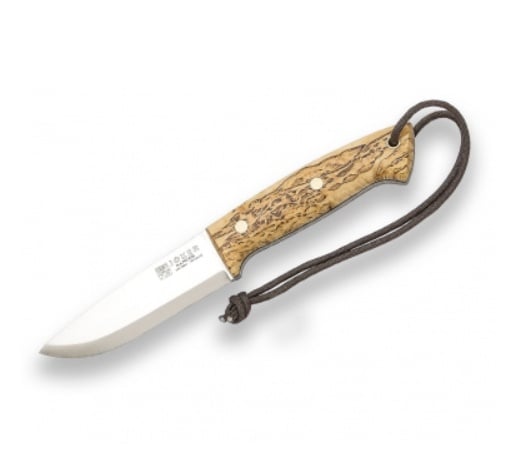 Încărcați imaginea în vizualizatorul Galerie, Cutit Bushcraft Joker Montanero, maner lemn bocote, lama full tang11cm CB134-P
