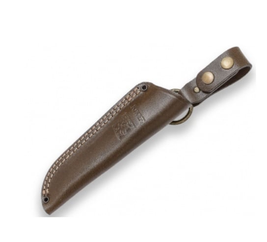 Încărcați imaginea în vizualizatorul Galerie, Cutit Bushcraft Joker Ranger, maner lemn mesteacan, lama full tang 11cm CL143
