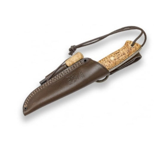 Cutit Bushcraft Joker Ranger, maner lemn mesteacan, lama full tang 11cm CL143-P