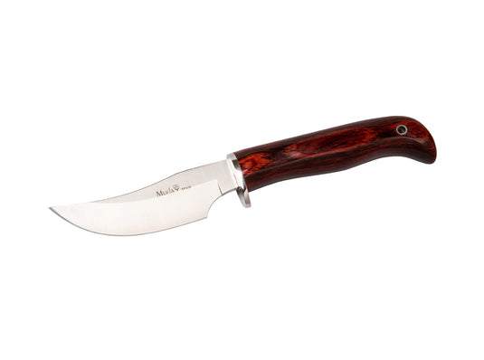 Cutit jupuit Muela SIOUX-10R,maner lemn presat de coral, lama full tang 10 cm