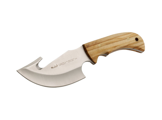 Cutit jupuit Muela GRIZZLY-12.OL,maner lemn maslin, lama 12 cm