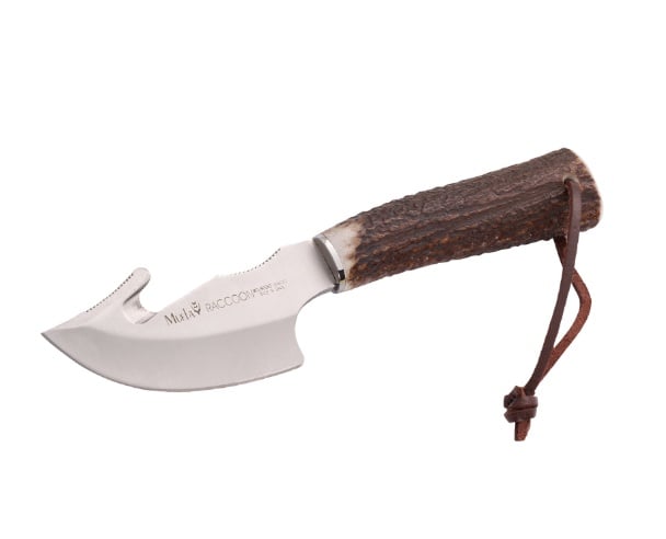 Încărcați imaginea în vizualizatorul Galerie, Cutit jupuit Muela VIPER-11A, maner corn cerb, lama 11 cm
