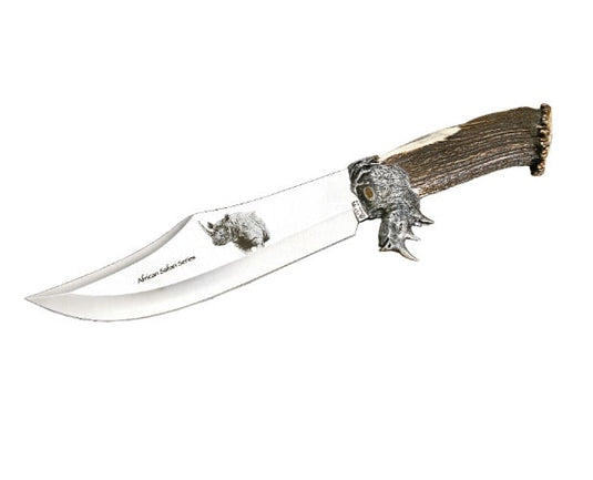 Cutit Muela B.F-RHINO, maner corn de cerb, lama 24cm