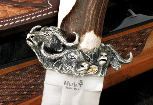 Cutit Muela BF-BUFFALO, maner corn de cerb, lama 24cm