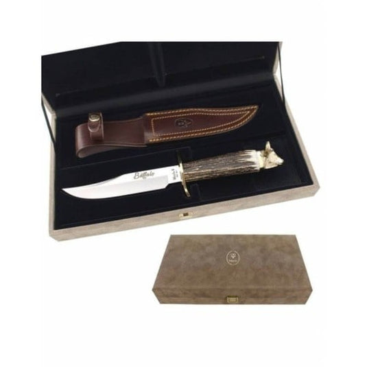 Cutit Muela Buffalo 16A,maner corn de cerb, lama 16cm