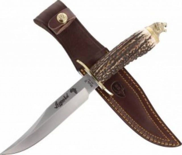 Load image into Gallery viewer, Cutit Muela LEOPARD-16BF,maner corn de cerb, lama 16cm
