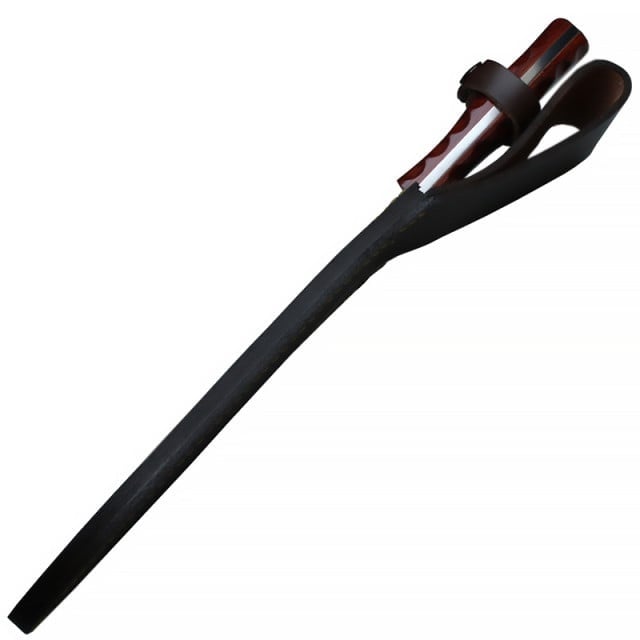 Load image into Gallery viewer, Cutit Muela MACHETE,maner lemn presat coral, lama 22cm
