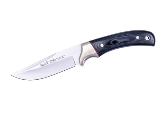 Cutit Muela SETTER-11M,maner micarta neagra, lama full tang 11 cm