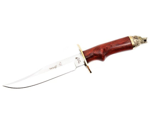Cutit Muela KODIAK-10.TH,maner lemn artar american, lama 10cm