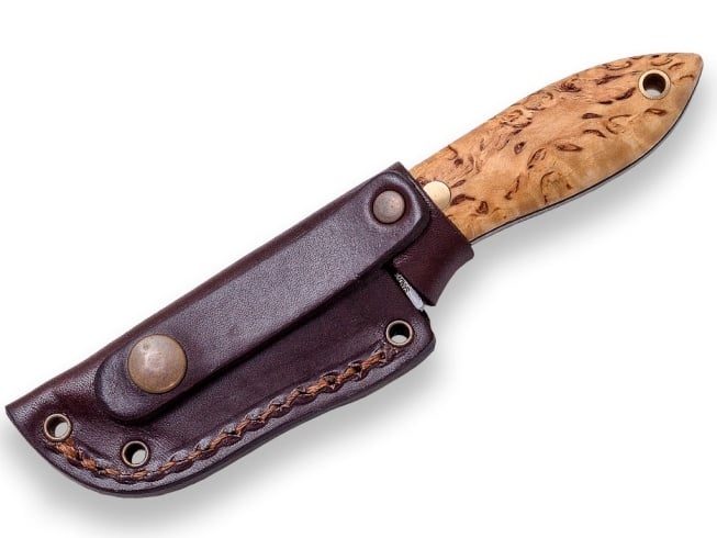 Încărcați imaginea în vizualizatorul Galerie, Cutit Outdoor Joker BS9 AVISPA Scandi, maner mesteacan cret, lama full tang 8cm CL121
