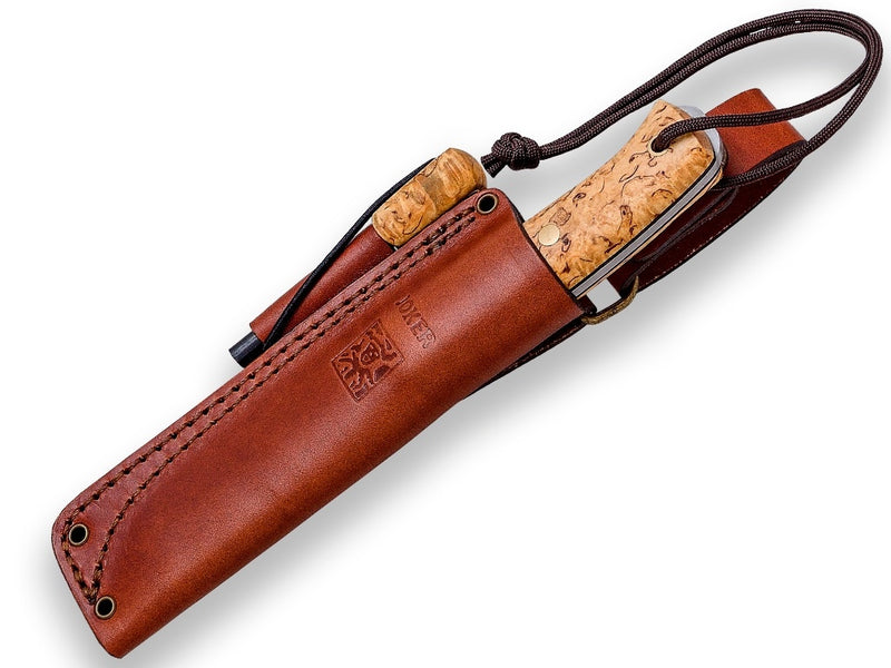 Încărcați imaginea în vizualizatorul Galerie, Cutit Outdoor Joker Ember, maner mesteacan cret, lama full tang 10.5 cm CL122-P
