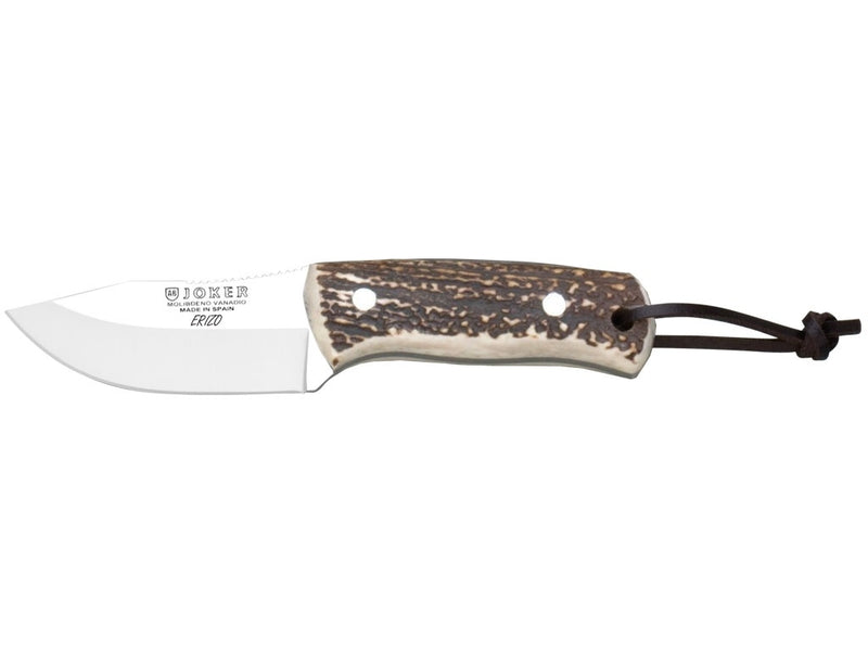 Încărcați imaginea în vizualizatorul Galerie, Cutit Outdoor Joker Gran Erizo, maner corn cerb, lama 9.5 cm CC145
