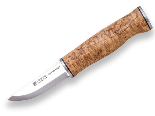 Cutit Outdoor Joker Sami, maner mesteacan cret, lama 123 mm CL128
