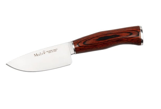 Cutit Outdoor Muela CS-11R,maner lemn presat coral, lama 11 cm