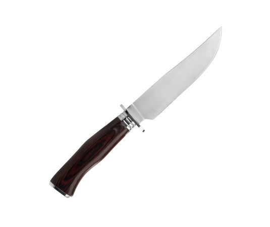 Cutit Outdoor Muela ELK-14R.I,maner lemn presat de coral, lama 14 cm