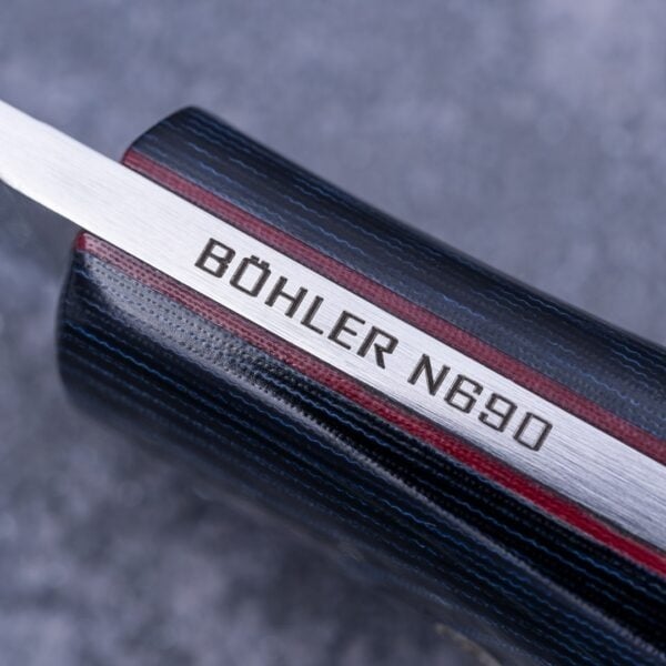 Load image into Gallery viewer, Cutit Outdoor Muela HUSKY-10M.B,maner micarta neagru albastru, lama 10 cm
