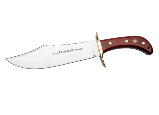 Încărcați imaginea în vizualizatorul Galerie, Cutit Outdoor Muela Bison-9.OL, maner lemn maslin lama 9cm
