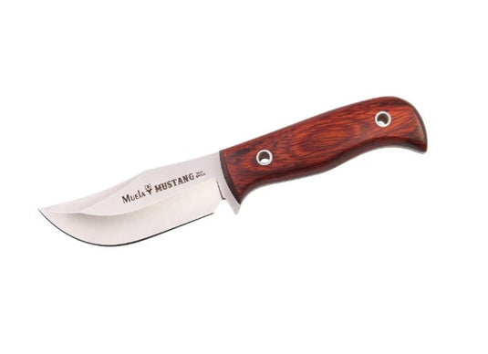 Cutit Outdoor Muela IBEX-8R,maner lemn presat de coral, lama 8cm
