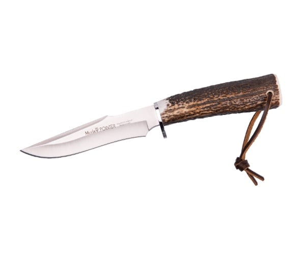 Încărcați imaginea în vizualizatorul Galerie, Cutit Outdoor Muela POINTER-13A, maner corn de cerb, lama 13 cm
