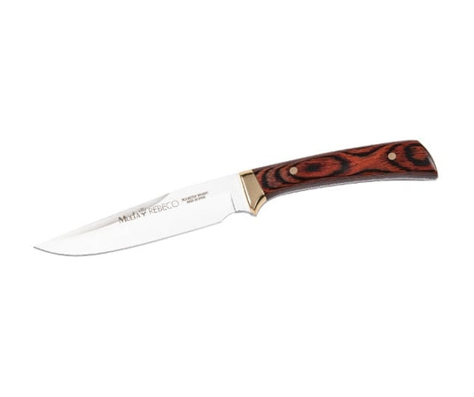 Cutit Outdoor Muela Bison-9NL, maner lemn Palovioleta lama 9cm