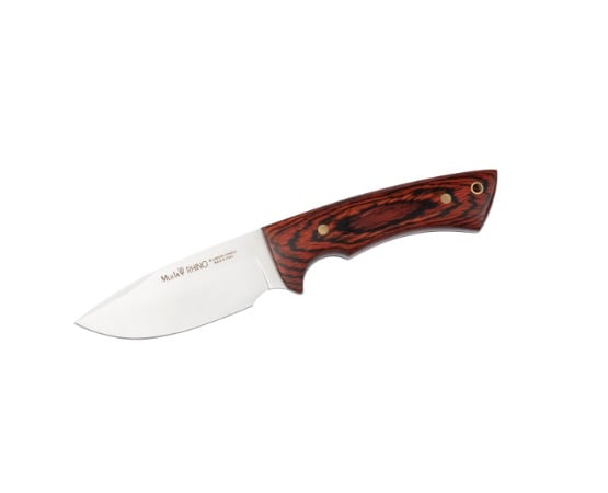 Încărcați imaginea în vizualizatorul Galerie, Cutit Muela MACHETE,maner lemn presat coral, lama 22cm
